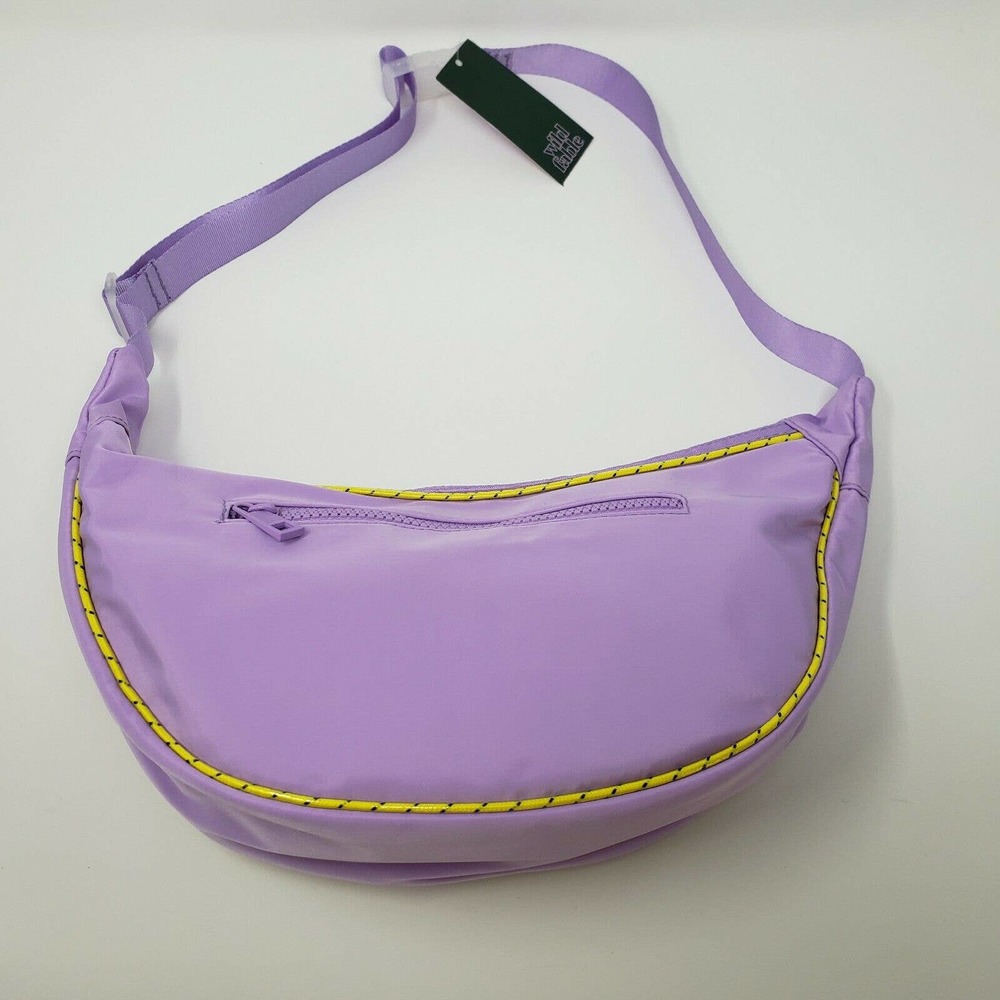 Wild Fable Fanny Pack Purple Yellow Trim NWT